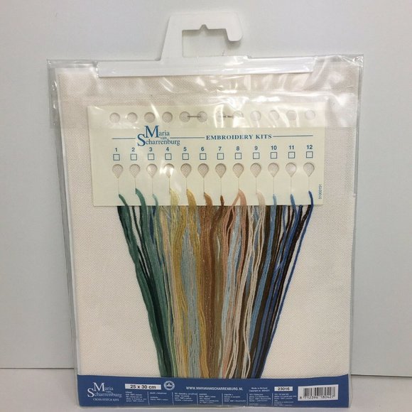 Maria Van Scharrenburg Cross Stitch Kit Tenderness Mother With Child Needle Work - Picture 2 of 12